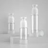 Storage Bottles 15ML 30ML 50ML Airless Vacuum Lotion Bottle With Transparent Pump Used For Cosmetic Container