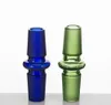 Sprzedaż detaliczny 14 mm 19 mm prosty samiec do samca szklana adapter klawiszek męski adapter szklany bezpłatny wysyłka