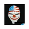 Party Masks Harvest Day Mask Game Dance Clown Funny Props Halloween Horror WL1066 Drop Delivery 202 DHFNU