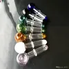 Hookahs Coloured New Head Cooker ,Wholesale Bongs Oil Burner Pipes Water Pipes Glass