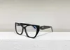 Najlepsze luksusowe okulary przeciwsłoneczne 20% zniżki na SPR18W talerz Cat's Cat Black Frame Cienka soczewki Red Red Tam