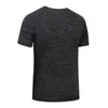 Heren t shirts gym shirt snel droge compressie sport mannen runnen fitness strakke rashgard voetbal basketbal sportkleding top c118