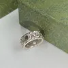 Modearmbanden Wedding Mens Bangle Unisex Designer Daisy Bloemarmbanden Titanium roestvrijstalen ring sieraden dames geen doos
