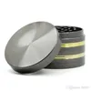 Tuyaux de fumer 63 mm à quatre couches en alliage de zinc Golden Edge Smoke Grinder