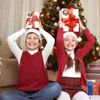 Decorações de Natal Adesivos de Natal 1 Roll 500 Postagens Decalques infantis para Toys Gifts Crafts Navidad Santa Claus Natale