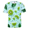 Männer T Shirts Obst 3D Druck Hemd Männlich/weiblich Sommer Kühlen Kurzarm Lose Beiläufige Oansatz Hohe Qualität mode T