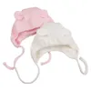 Czapki kapelusze czapki Dziewczęta Bonnet dla urodzenia bawełnianego niemowlęcia czapka czapka wiosna jesień chłopcy bonnet dla niemowląt Caps 230328