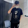 Men's T-Shirts Experience LA Classic Camo Ape Head Cartoon Print Loose Versatile Short Sleeve T-Shirt T230328