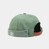 Cappello Docker versatile per uomini Cappelli da marinaio berretto Cappelli insoliti in cotone traspirante Autunno retrompugo retrò donne hip hop cappelli HCS256