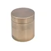 Smoking Pipes New Type of Zinc Alloy Smoke Grinder with Four Layers Diameter of 50MM Copper