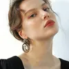 Chuntam Klassische Retro-Stil Löwe Designer Ohrstecker Marke Brief Anhänger Ohrring für Frauen Schmuck Zubehör Hochwertige Hochzeitsgeschenke