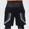 Heren shorts Running Gym Men Crossfit Fitness QuickDrying Print Pockets Elastic Band Bodybuilding Sports Short Pants 230327