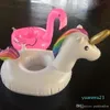 2022 Unicorn Inflatable Cup Holder Drink Floating Party Beverage Boats Phone Stand Holder Pool Toys Party Supplies 54