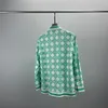 قميصان للرجال غير الرسميين ، طباعة الأزهار الفاخرة للرجال الخريف الطويل الأكمام النحيفة قميصًا تجريبيًا اجتماعيًا ، فستان اجتماعي ، Tops Street Party Tux#79