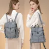 Ryggsäck kvinnor reser vattentät handväska kvinnlig mode tote stor kapacitet bärbar dator ryggväska flicka skolväska anti-stöldpåse
