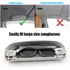 Sunglasses Cases Bags For Mitsubishi ASX Lancer Outlander Pajero Sport Car Sunglasses Holder Glasses Storage Box Case Container Organizer Accessories J230328