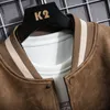 Men's Jackets Youth Trend College Wear Autumn Hip Hop Casual Baseball Coat Slim Fit Unisex Baseball Uniform Bomber Jackets For Men's 230328