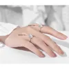 Кольца-кольца 7 мм, 12 карат, кольца с муассанитом круглой огранки для женщин, кольцо из стерлингового серебра 925 пробы, свадебное обручальное кольцо, роскошные тенденции, ювелирные изделия оптом Z0327