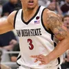 2023 نهائي أربعة 4 Jersey Sdsu San Diego State Aztecs كرة السلة NCAA College مات برادلي دارون تراميل ليونارد لامونت بتلر جايدون باريش جونسون فلين