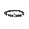 Bracelet couronne de perles Bracelets pour femme Pseira Mascina bijoux faits à la main pour hommes bracelets bricolage Feminina livraison directe 202 Dh8C0