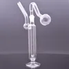 Hot Selling 10mm Female Glass Oil Burner Bong Water Pipes Ash Catcher Hookah with 30mm OD Male Oil Burners Pipe Thick Heady Recelyer Rigs for Smoking Tools