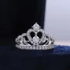 Girl Princess Crown Band Ring Caoshirons Band Cocktail Band Wholesale High Quality Jewelry Z0327