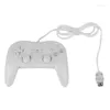 Controller di gioco Yiwa Horn Joystick Gamepad Controller cablato Gaming Remote Pro Gamepad Joypad per Wii R30 di seconda generazione