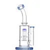Hookahs Stereo Glass Bongs Dabber Rigs Water Bong Smoking Pipes Smoking Accessories 9 Inch Height 14.4mm Joint With Quartz Banger
