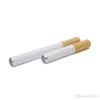 Pipes à fumer Nouveau type de tuyau de cigarette en alliage d'aluminium Longueur 78MM