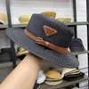 Wide Brim Hats Designer Straw Hat luxury gentleman Cap top quality men's and women's sun Hat J230328