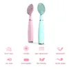 Rengöringsverktyg Tillbehör Electric Sonic Cleaning Borstes Silikon Ansikt Massager Lyft Cleanshing Tool Blackhead Remover Brush For Drop 230327