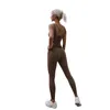 Luluwomen Sneldrogende fitness-sport-yoga-kleding uit één stuk, alles in één