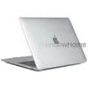 Hårt plastskydd Case Cover Clear Crystal för MacBook Air Pro Retina 11 13 15 16 Front Back Shell
