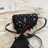 Evening Bags Luxury Handbag And Purse Woman Fashion 2023 Shoulder Bag High Quality For Saddle Embroidered Cloth