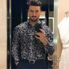 Chemises décontractées pour hommes Chemise pour hommes pour hommes Vêtements Social Male Blouse Hawaiian Cardigan à manches longues Blouses et bouton de luxe Tee Shirt Homme 2022 W0328