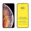 9D Full Cover Lime Tempered Glass 9H Screen Protector för iPhone 14 13 Pro Max 12 11 XS XR Protective Film