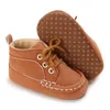 First Walkers Brand Baby Boy Boy Shoes Soft Sole Boots Warm Wary Sneaker PU Solid PU por 1 año 018 meses 230328