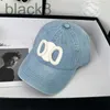 designer Blue Black Designer Baseball Cap Mens Cowboy Denim Caps Luxury Hat Womens Summer Sunhats Outdoor Sports Casquette Sun Hats Adjustable 5TGZ