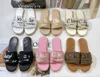 Quality Women's alphabet Ribbon Outdoor slippers Women's new summer flat beach sandals large size fashion sandals