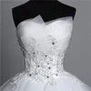 Party Dresses Fashion Classic Real Po Appliques Vintage White Pearls Wedding Vestidos De Noiva Bridal Gown Plus Size Strapless 230328