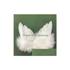 Other Festive Party Supplies 20 Piece Angel Feather Wings For Crafts White Mini Diy Gift Decoration Child Pogra Dms