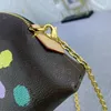 Luksurys łańcuchowa torba na ramię kosmetyka Kobiety Dziewczyny Crossbody Shell Bag Projektanci torebka