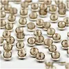Andere 4 mm 6 mm Tsjechische spacer kristallen glazen kralen voor sieraden maken gefacetteerde kleur Clear Diy losse groothandel druppel levering 202 DHWXH