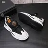 Designer Diamond Luxe Casual Rock Quality High Top Board Elegant Men S Trend Flat Shoes confortable A B Shoe