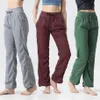 LU-256 Dance Studio Yoga Leggings Groove Marmstring Gym Cloths Women’s Romit Sports Running Fitness Flare Pants