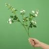 Simulation small rose rose artificial bouquet of flowers wedding decoration holding fake flower ornaments