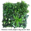 Decorative Flowers 50x50CM Artificial Green Plant Lawn For Home Garden Wall Beautification Wedding Plastic LLawn Store Background Image