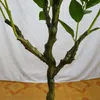 Dekorative Blumen 90 cm Pfingstrose Baum Simulation Grünpflanzen Kamelie Rose Blume Bonsai Künstlicher Topf für Heimdekoration Landschaftsbau