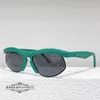 10% de réduction sur les lunettes de soleil pour hommes et femmes de luxe 20% de réduction sur ins net rouge même demi-monture oeil de chat personnalité féminine mode vert bv1114