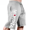 Herren-Shorts, Sommer, lockerer Baumwolldruck, lässige Shorts, Fitness, Workout, Fitnessstudio, Kleidung, Joggen, Sweatshorts, knielang, Übergröße, kurz, Homme 230328